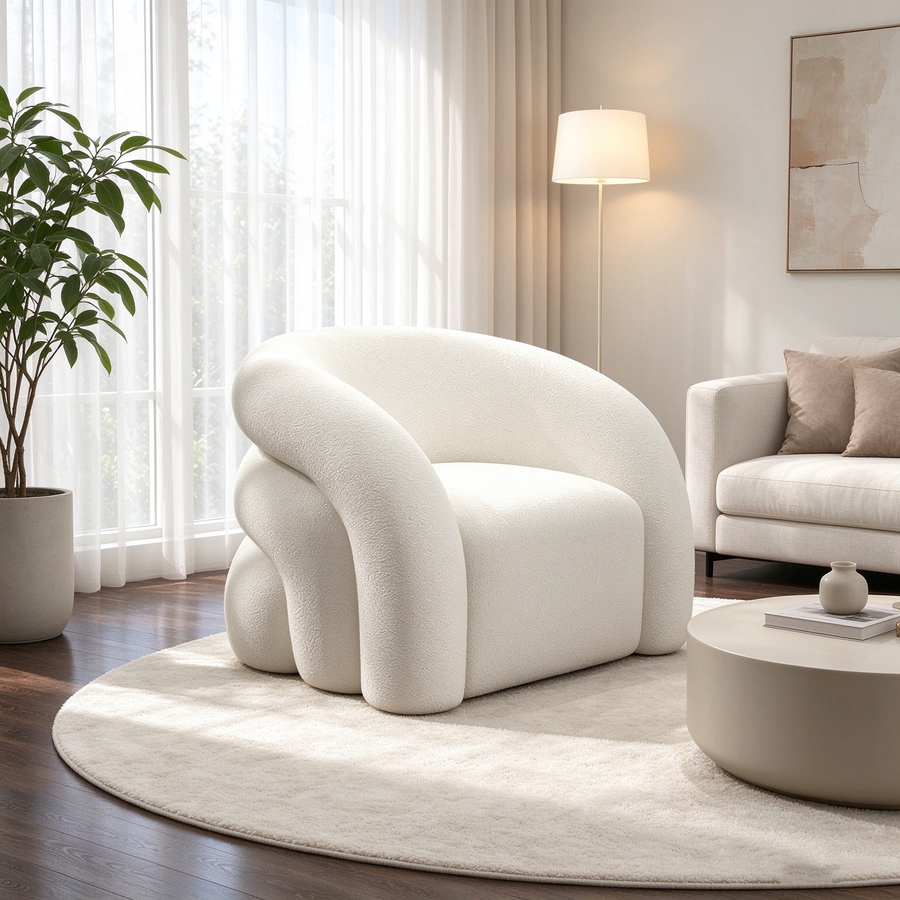 Fauteuil rembourré