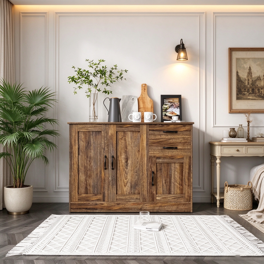 Buffet en bois