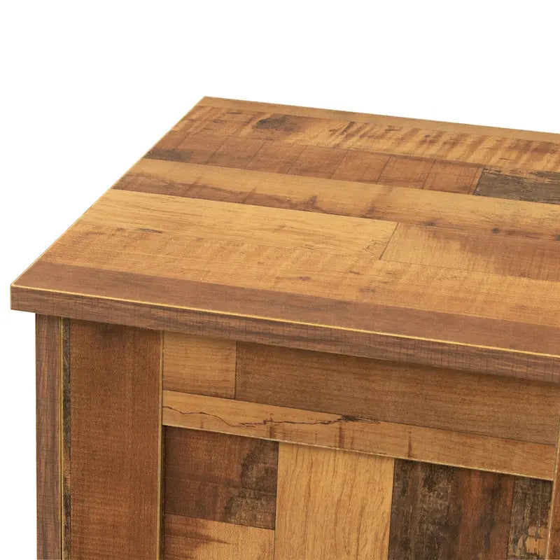 Buffet moderne en bois avec 2 portes, 1 compartiment de rangement et 2 tiroirs