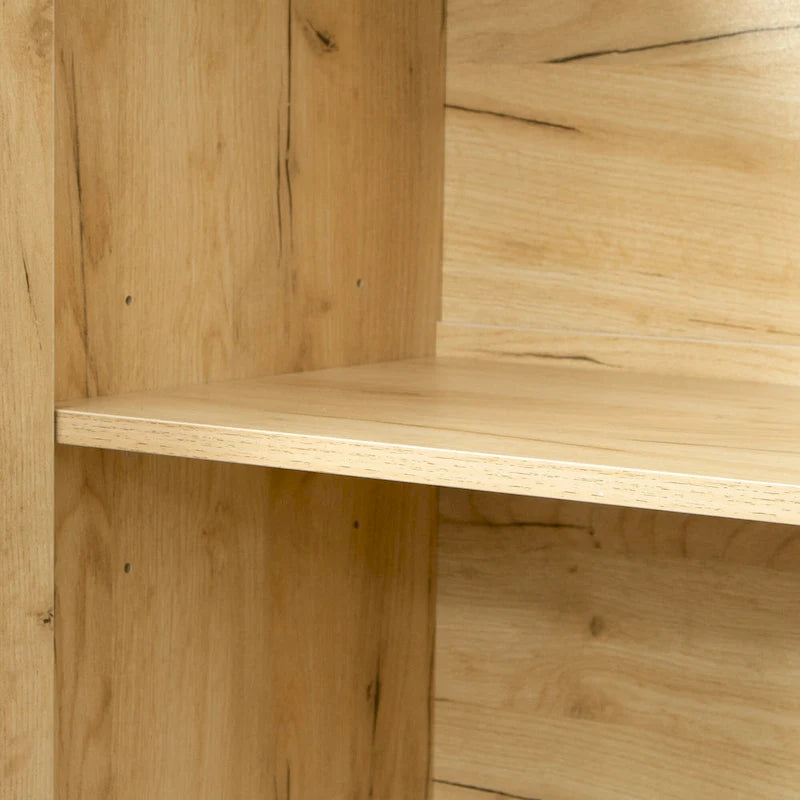 Buffet moderne en bois avec 2 portes, 1 compartiment de rangement et 2 tiroirs