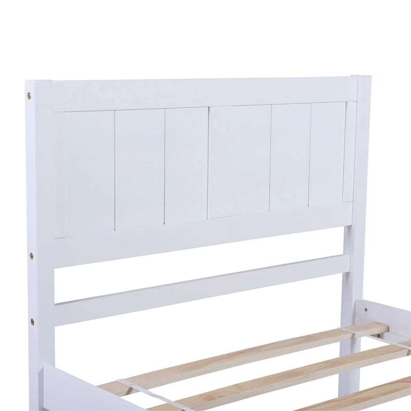 Houten eenpersoons platformbed
