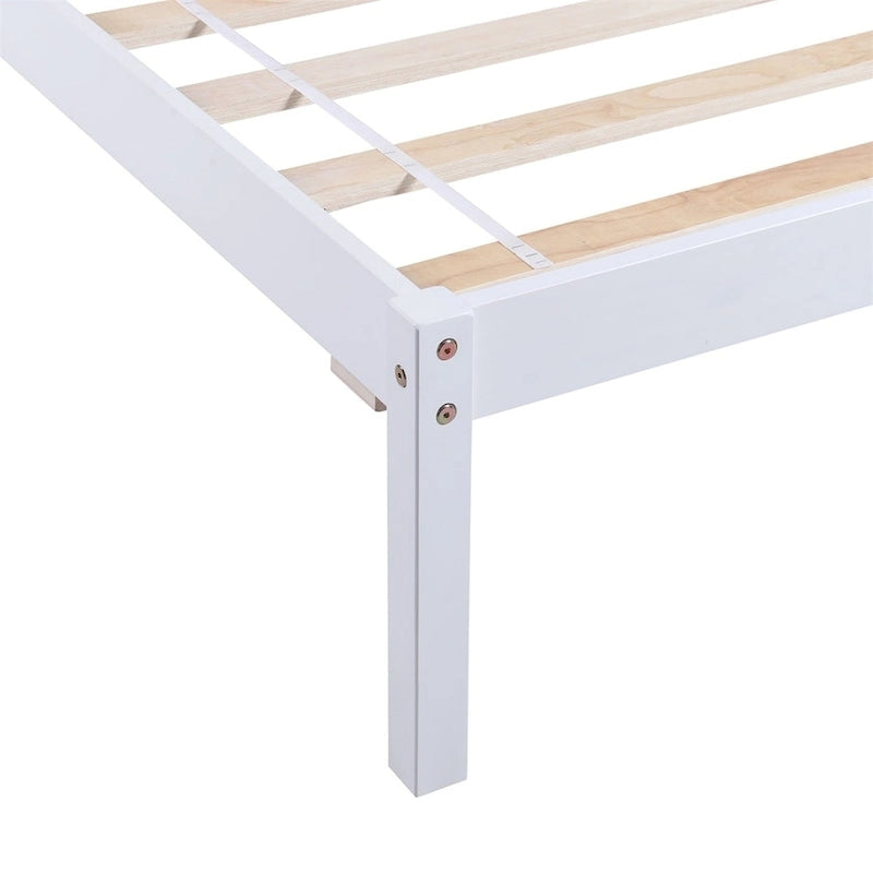 Houten eenpersoons platformbed