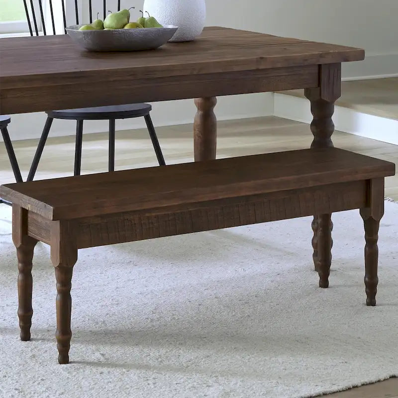 Solid Wood Dining Bench