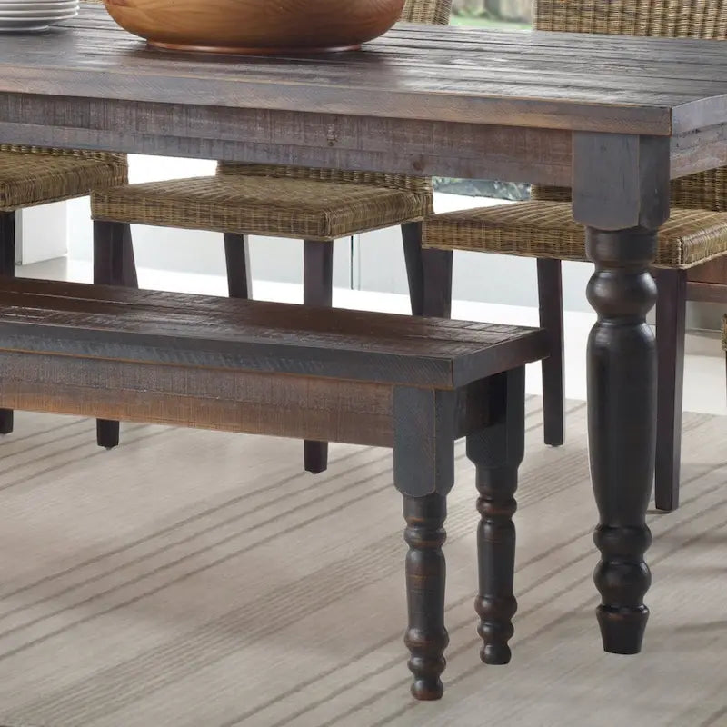 Grain Wood Furniture Valerie Solid Wood Dining Bench