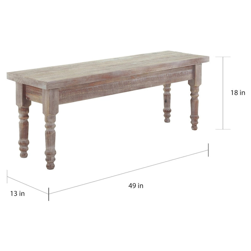 Solid Wood Dining Bench