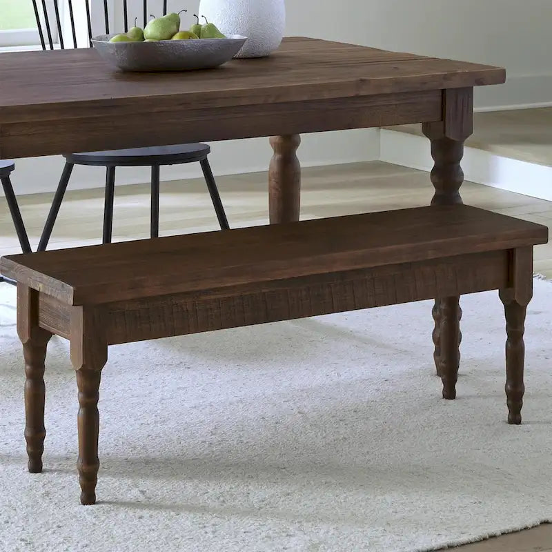Solid Wood Dining Bench