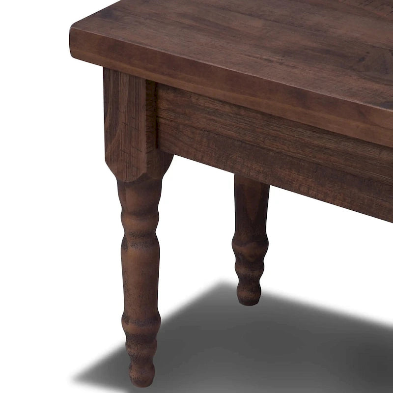 Solid Wood Dining Bench