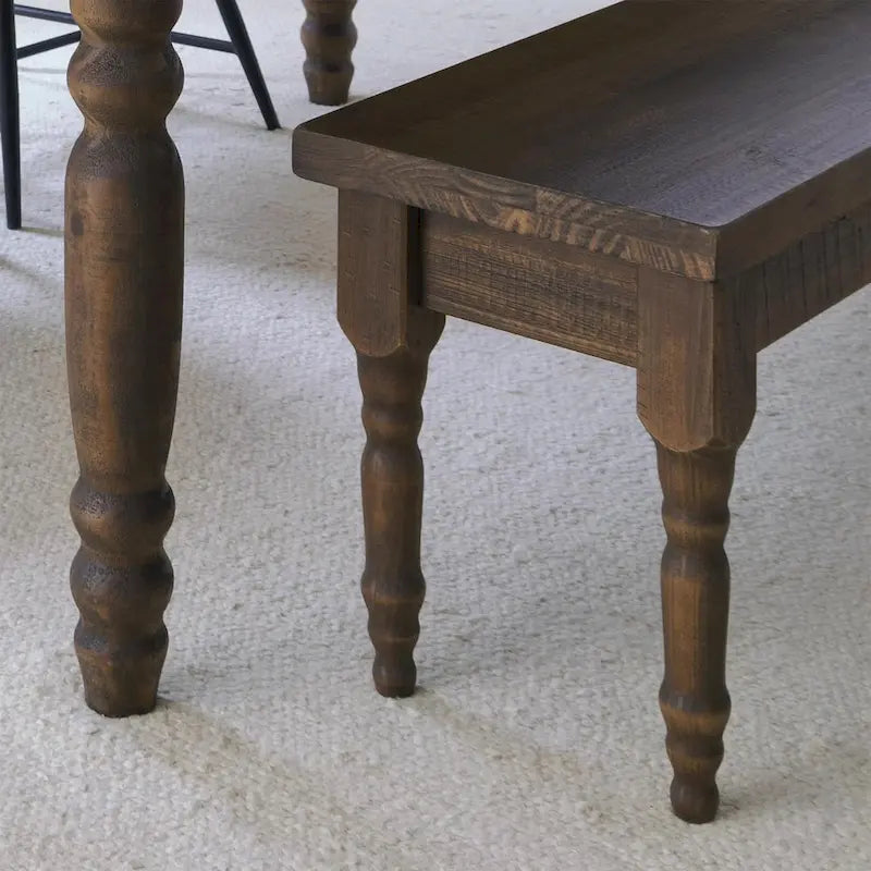 Solid Wood Dining Bench