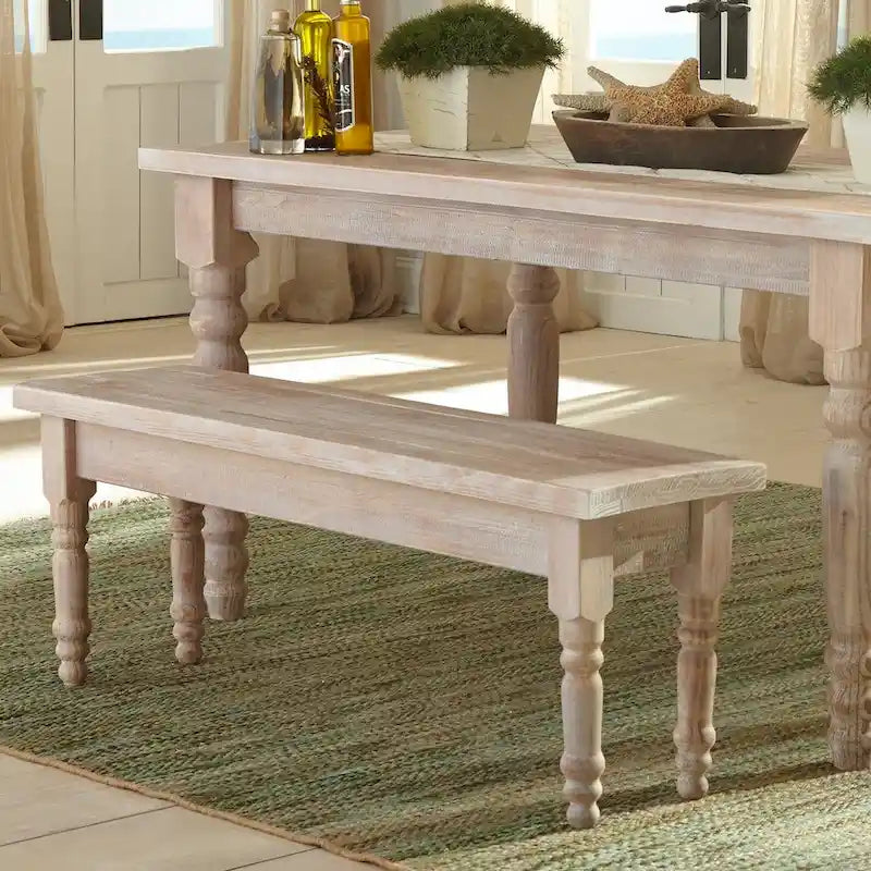 Solid Wood Dining Bench