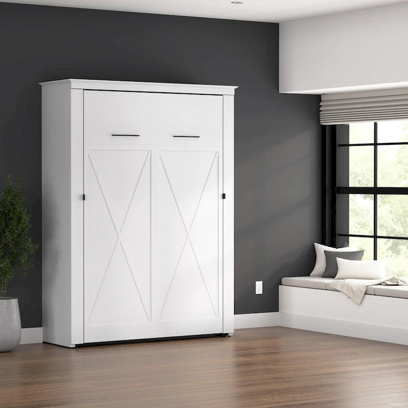 Key West 63W Full Murphy Bed for Living Room or Guest Room by Bestar