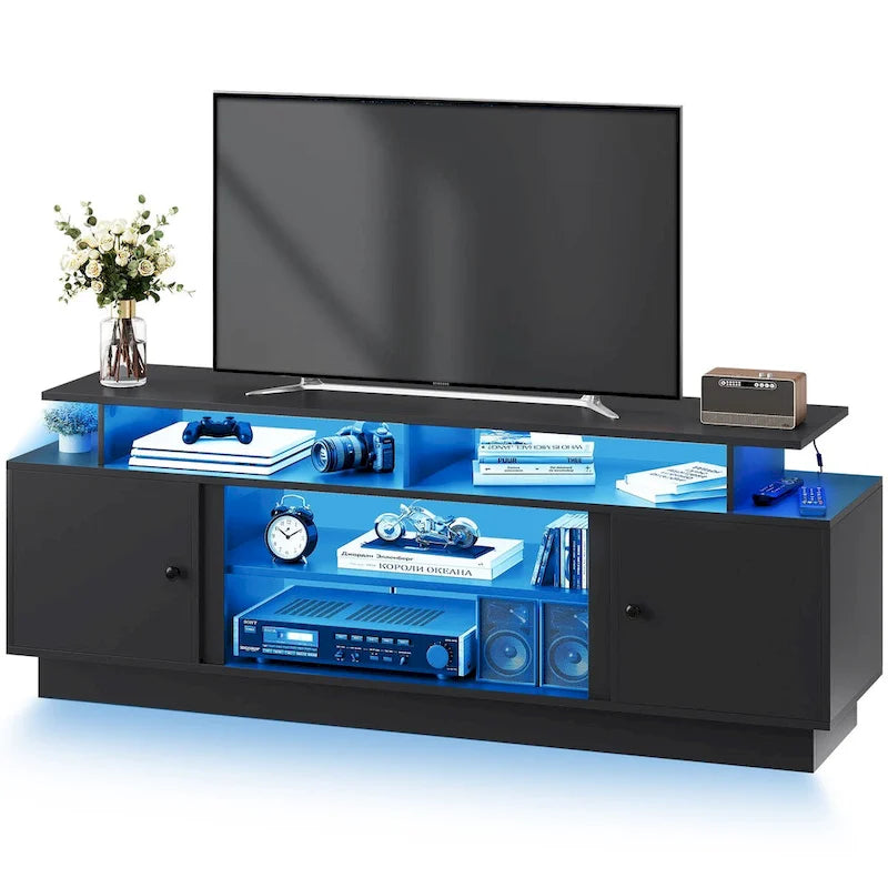 Moderne tv-kast voor tv's tot 75 - 15.7D x 70W x 25.1H