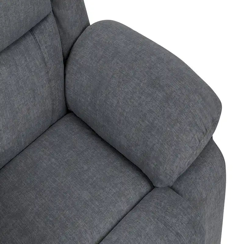 Fauteuil releveur électrique grand format robuste avec massage et chauffage pour personnes âgées