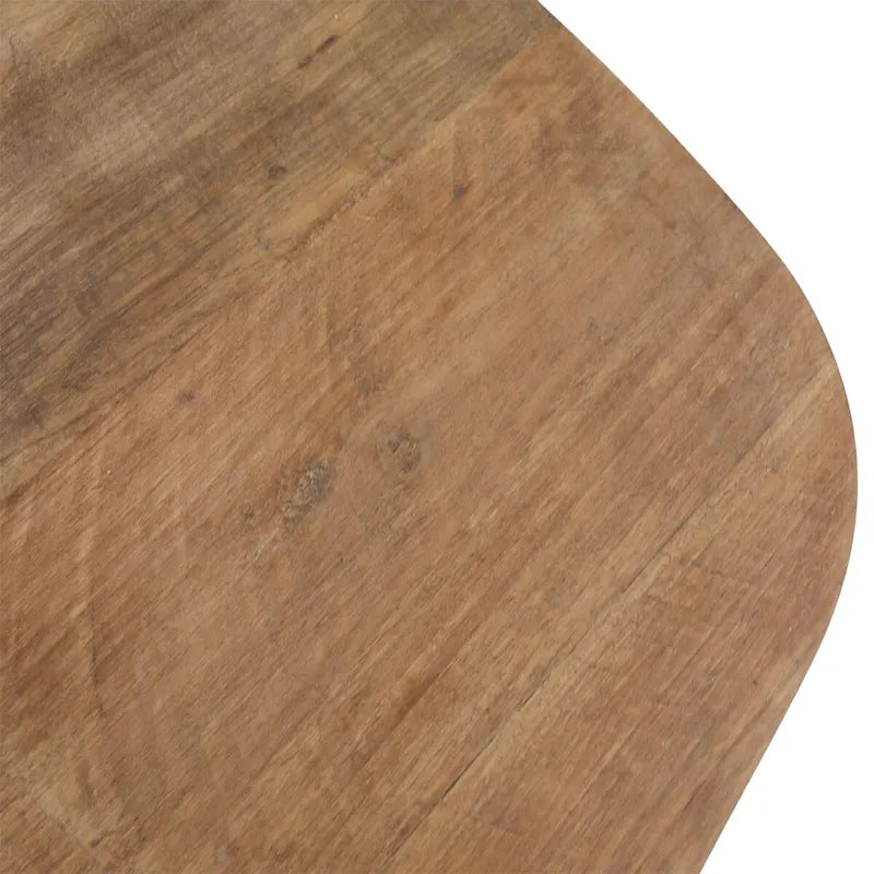 102 Wide Teak Dining Table, Black